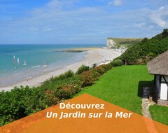 Cijela kuća/apartman Maison & Jardin Avec Vue Incroyable & Panoramique Sur La Mer Et Les Falaises (Veulettes-sur-Mer, Francuska)