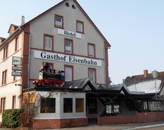Hotelli Gasthof-Destille Eisenbahn (Mosbach, Saksa)