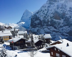 Cijela kuća/apartman In Ski/Hiking Resort Of Murren - Spacious, Cosy, Balcony With Awesome Eiger View (Murten, Švicarska)