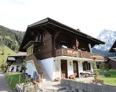 Entire House / Apartment Well kept apartment at the ground floor. Nice terrace with grill, great view! (Lenk im Simmental, Switzerland)