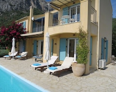 Tüm Ev/Apart Daire Serendipity,Nissaki Corfu.High Specification Villa With Sea Views & Private Pool (Korfu, Yunanistan)