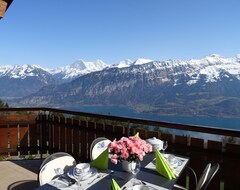 Tüm Ev/Apart Daire Beatenberg Near Interlaken: Wonderful View Of The Lake And Mountains (Beatenberg, İsviçre)