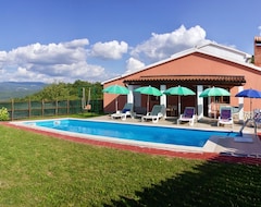 Tüm Ev/Apart Daire Villa Belvedere with 2 bedroom with great garden and private pool (Buzet, Hırvatistan)