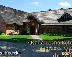 Hele huset/lejligheden Bebnikat Osada Lesna Puszcza Notecka (Oborniki, Polen)