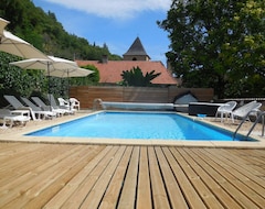 Hele huset/lejligheden Gite 3/4 Pers Lascaux Périgord Noir, Wifi, Park With Games & Heated Pool (Valojoulx, Frankrig)