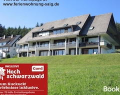 Hele huset/lejligheden Ferienwohnung Saig (Lenzkirch, Tyskland)