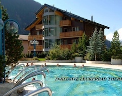 Hotelli Hotel Viktoria-Leukerbad-Therme (Leukerbad, Sveitsi)
