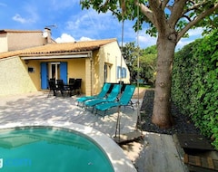 Toàn bộ căn nhà/căn hộ Villa Cocooning Du Soleil, Piscine, A 10 Mins De Montpellier (Vendargues, Pháp)