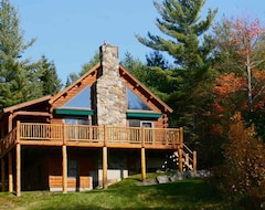 Cijela kuća/apartman Beautiful, Modern Log Cabin Nestled On 14.5 Acres In The White Mountains (Sugar Hill, Sjedinjene Američke Države)