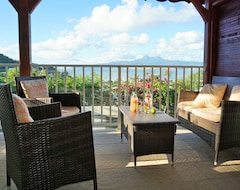 Hotel Les Trois Ilets: T2 Balisier With Panoramic Views Over The Bay Of Fort De France (Les Trois-Îlets, French Antilles)