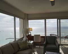 New Hotel Condo Fantastic Ocean View 1free Parking (Honolulu, EE. UU.)