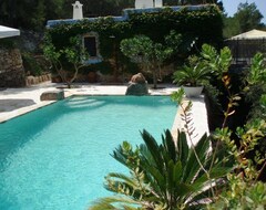 Tüm Ev/Apart Daire Typical Ibizan Stone A/c Country Villa, With Swimming Pool Facing Sunset. (Portinatx, İspanya)