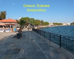 Hele huset/lejligheden Apt 30m From Beach (Amarinthos, Grækenland)