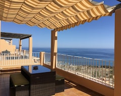 Hele huset/lejligheden South Facing Apartment, Fantastic Sea Views,Terrace, 300M Beach (Mojácar, Spanien)