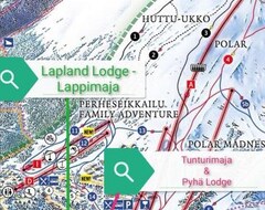 Hele huset/lejligheden Lapland Lodge Pyha - Ski Inn, Free Wifi (Pelkosenniemi, Finland)