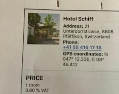 Hotel Restaurant Schiff (Freienbach, İsviçre)