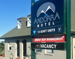 Motelli Andorra Motel (Geraldine, Uusi-Seelanti)