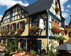 Khách sạn Weinhotel "Zum grünen Kranz" (Rüdesheim am Rhein, Đức)