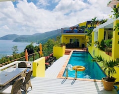 Toàn bộ căn nhà/căn hộ Longview Villa With Heated 40ft Pool And Stunning Views. Fully Air Conditioned (Road Town, British Virgin Islands)