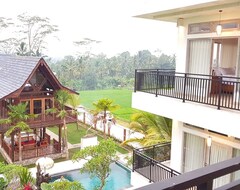 Toàn bộ căn nhà/căn hộ Peaceful Private Pool Villa - 9 Br With Amazing Green Rice Field View (Balangan, Indonesia)