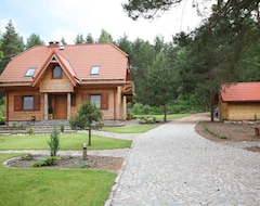 Entire House / Apartment Lesny Zakatek balia kapielowa ognisko sauna basen rowery w cenie pobytu (Gródek, Poland)