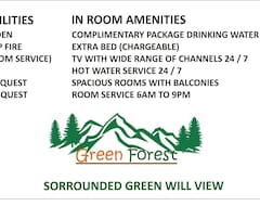 Resort/Odmaralište Green Forest inn (Yercaud, Indija)