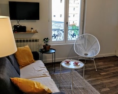 Tüm Ev/Apart Daire Cosy Appartement Refait À Neuf À Moins De 10 Min À Pieds De La Gare ! (Reims, Fransa)