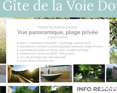 Koko talo/asunto Gite De Charme En Ardeche : Vue Panoramique, Plage Privee (Alixan, Ranska)