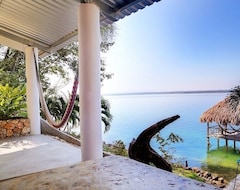 Toàn bộ căn nhà/căn hộ Near Tikal/flores, 4b House With Private Beach On Lake Petén Itzá, Sleeps 8 (San José, Guatemala)