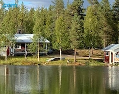 Tüm Ev/Apart Daire Nice Northern Light-cabin In Lapland (Nattavaara, İsveç)