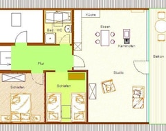 Cijela kuća/apartman Apartment For 4 Persons (Winterberg, Njemačka)