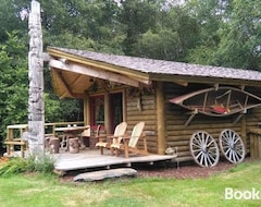 Toàn bộ căn nhà/căn hộ Chambre Dhote Atypique, Cabane Du Trappeur, West Little Ranch (Guiscriff, Pháp)