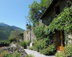 Toàn bộ căn nhà/căn hộ Pyrenean cottage built into rock, spectacular mountain views, now with wifi (Canaveilles, Pháp)