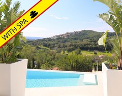Hele huset/lejligheden Luxury Villa With Spa And Heated Pool. Panoramic Views To The Sea And Golf (Calvia, Spanien)