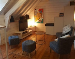 Koko talo/asunto Studio Sous Les Toits, Vue Mer Et Cité Corsaire, Lumineux Et Cosy (Saint-Malo, Ranska)