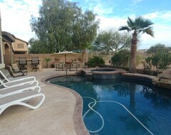 Tüm Ev/Apart Daire Luxurious 3000sq Ft 4 Bdr House With Heated Pool & Spa No Extra Charge (Maricopa, ABD)
