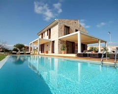 Hele huset/lejligheden Villa Barcares Gran for 10, pool, gym and close to beach (Alcúdia, Spanien)