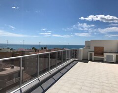 Tüm Ev/Apart Daire Sea View Penthouse With Pool And Walking Distance To The Beach (Santa Pola, İspanya)