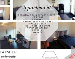 Toàn bộ căn nhà/căn hộ Appartement Complet (Stiring-Wendel, Pháp)