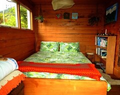 Hele huset/lejligheden Wildside Lodge (romantic Off-grid Cabin) (Harihari, New Zealand)