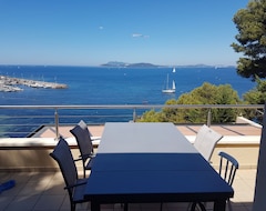 Tüm Ev/Apart Daire Apartment In Villa Directly At The Seaside - Magnificent View (Le Pradet, Fransa)