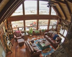 Toàn bộ căn nhà/căn hộ Magnificent Log Home,60 Private Acres-stunning Mountain Views Sun Dancer (Rosedale, Hoa Kỳ)