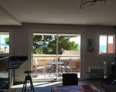 Koko talo/asunto La Franqui. Appt 42m2. 50 M. From The Beach.balcony With Nice Sea View. Wifi. (Leucate, Ranska)