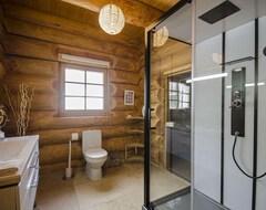 Tüm Ev/Apart Daire Luxury Holiday Home Log Cabin No. 2 With Sauna, Underfloor Heating On The Ground Floor, Fireplace (Feldberg, Almanya)
