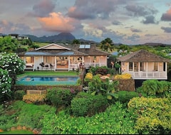 Tüm Ev/Apart Daire Plantation-style Panache: Gorgeous Poipu Villa With Pool & Spa + Ocean Views (Koloa, ABD)