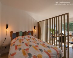 Hele huset/lejligheden Promo -At The 5Th And Exceptional View Of Ocean And Nauzan Beach At Saint Palais (Saint-Palais-sur-Mer, Frankrig)