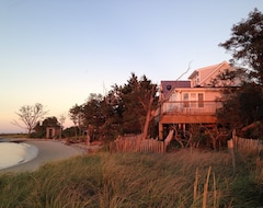 Tüm Ev/Apart Daire Serene Bayfront Cottage On Private Beach - Waterfront Beach House (Onancock, ABD)