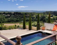 Toàn bộ căn nhà/căn hộ Villa With Exceptional View Of Mt Ventoux, The Vaucluse Valley And Bédoin (Bédoin, Pháp)