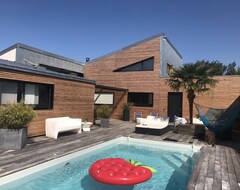 Toàn bộ căn nhà/căn hộ Rent House With Swimming Pool On The Edge Of Water (Plougastel-Daoulas, Pháp)