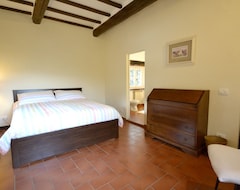 Hele huset/lejligheden Private Villa With A/c, Private Pool, Wifi, Tv, Patio, Washing Machine, Panoramic View, Parking (Cortona, Italien)